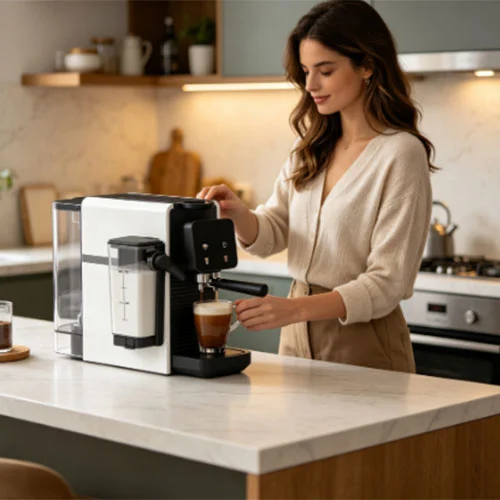 Nespresso Capsule Coffee Machine With Milk Tank