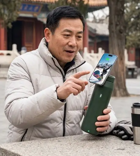 Latest Wireless Charging Water Bottle